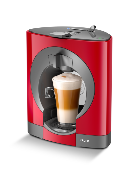 NESCAFÉ® DOLCE GUSTO® OBLO MANUAL COFFEE MACHINE RED BY KRUPS®