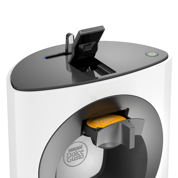 NESCAFÉ® DOLCE GUSTO® OBLO MANUAL COFFEE MACHINE WHITE BY KRUPS®