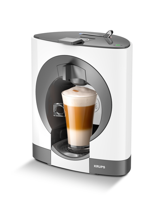 NESCAFÉ® DOLCE GUSTO® OBLO MANUAL COFFEE MACHINE WHITE BY KRUPS®