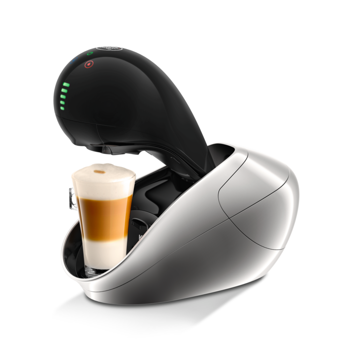 NESCAFÉ® DOLCE GUSTO® MOVENZA AUTOMATIC COFFEE MACHINE PLATINUM SILVER BY KRUPS®